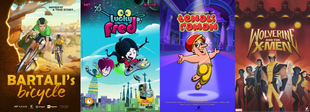 2D Animation Shows | 2D Animation Company | Toonz Media Group